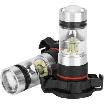 Żarówki LED do samochodu przeciwmgielne 12-24V 100W 6000K białe [22230000715]